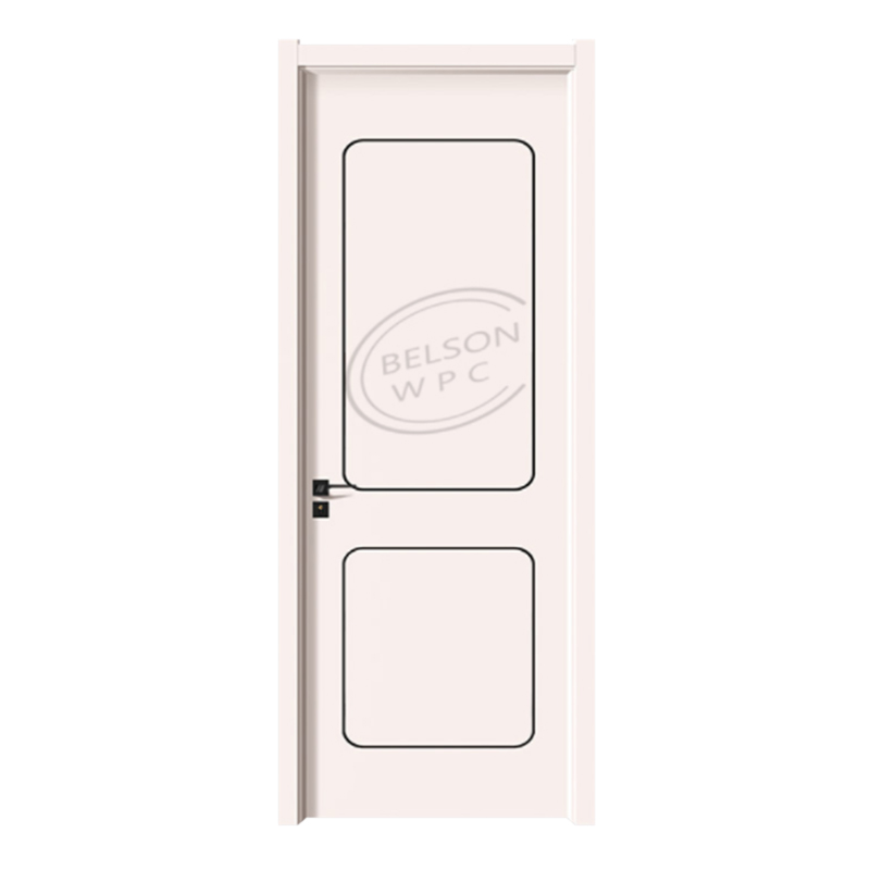 Belson WPC BES-016 مقاوم للماء WPC تصميم الباب الداخلي المجوف