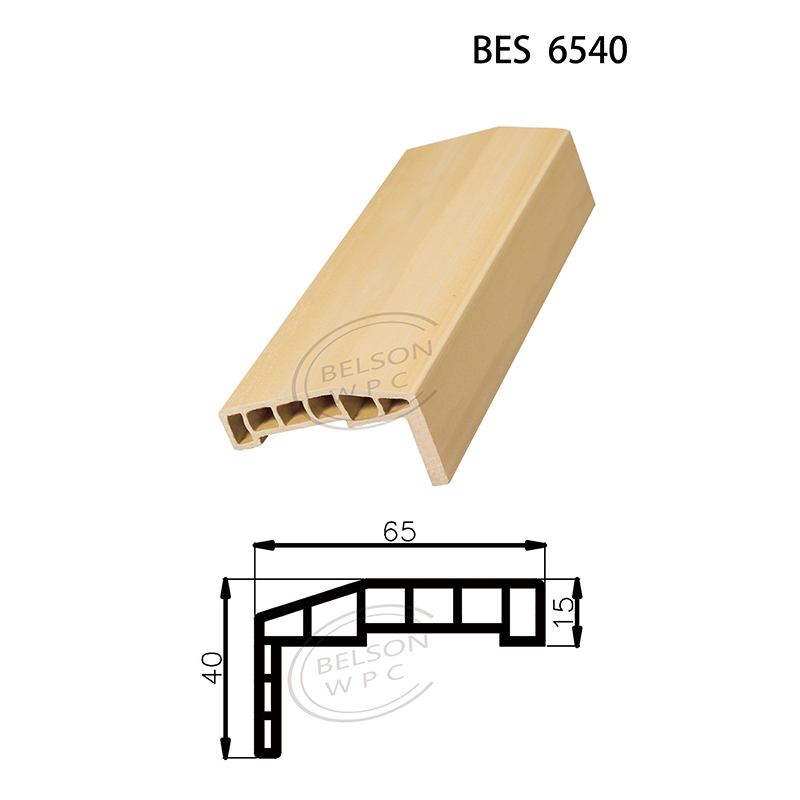Belson WPC BES-6540 طول مخصص 6.5 سم عرض شكل مستقيم WPC تصميم خاص فقط في مصنعنا