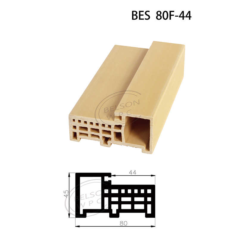 إطار اقتصادي مركب من الخشب PVC مقاس 8 سم من Belson WPC BES80F-44