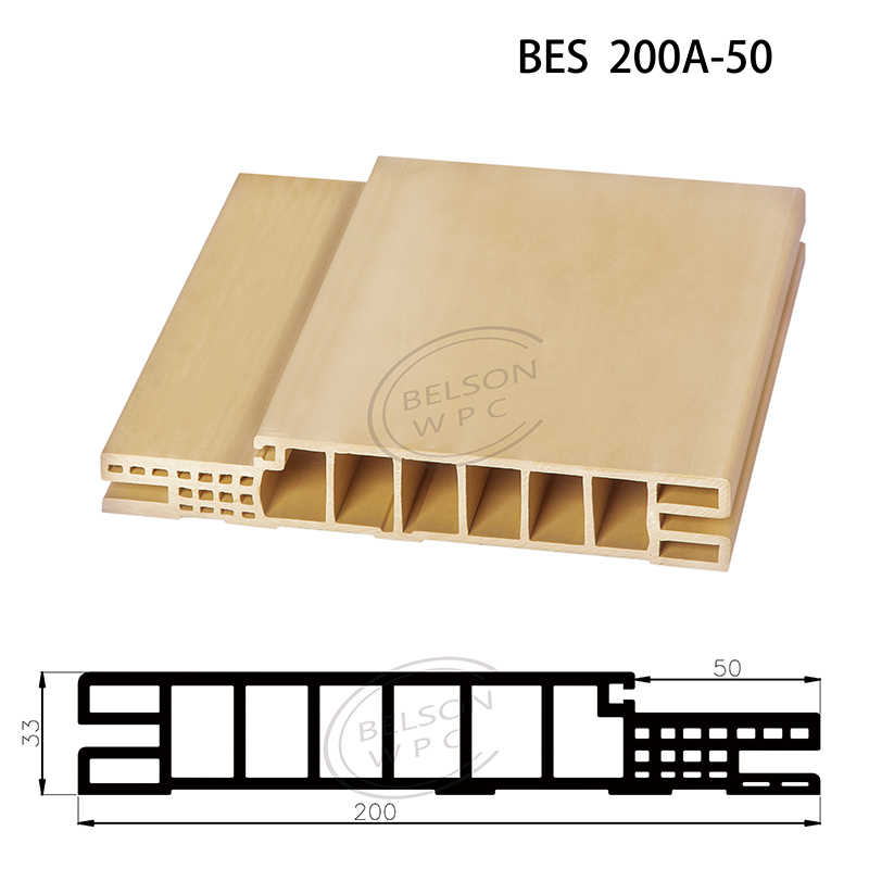 Belson WPC BES 200A-50 إطار باب للديكور الداخلي WPC بتصميم حديث